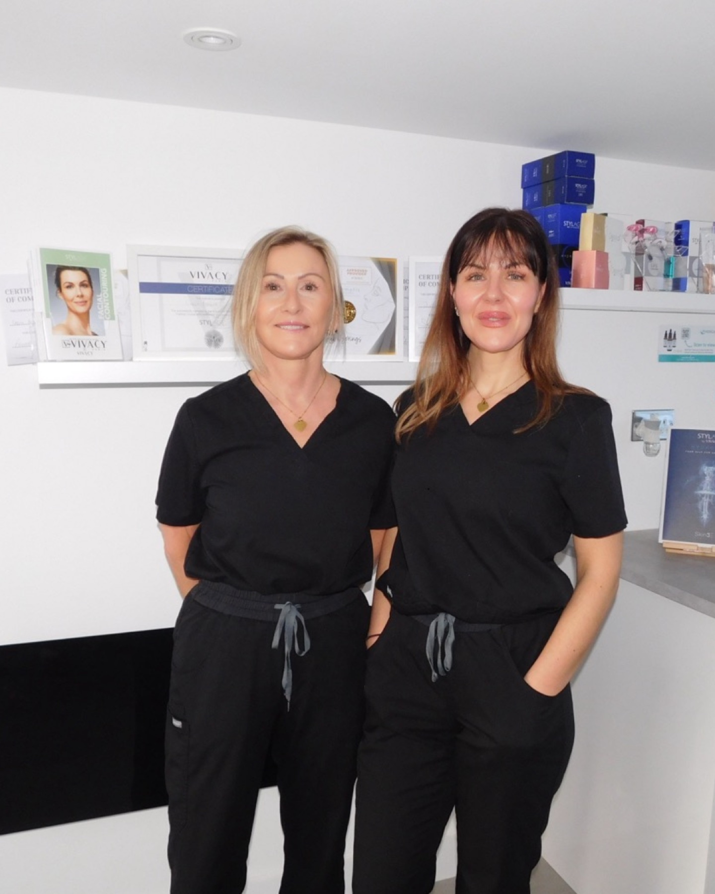 Aesthetic nurses Julie & Carly at P-Rejuvenate, Barry